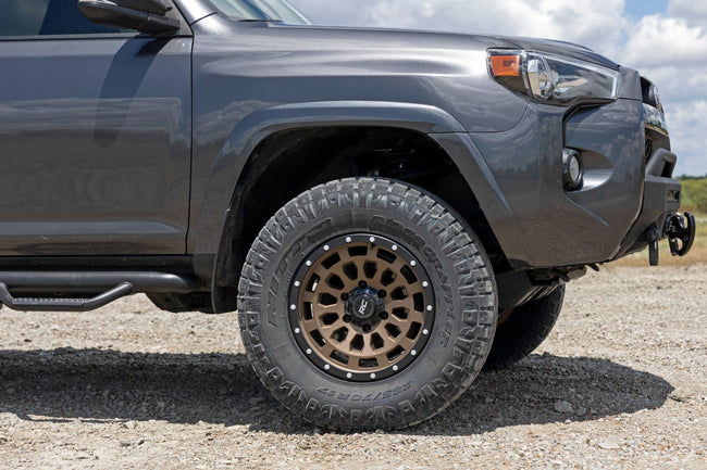 Rough Country 87 Series Wheel | Simulated Beadlock | Bronze/Black | 17x8.5 | 5x4.5 | +0mm - The Suspension Specialists