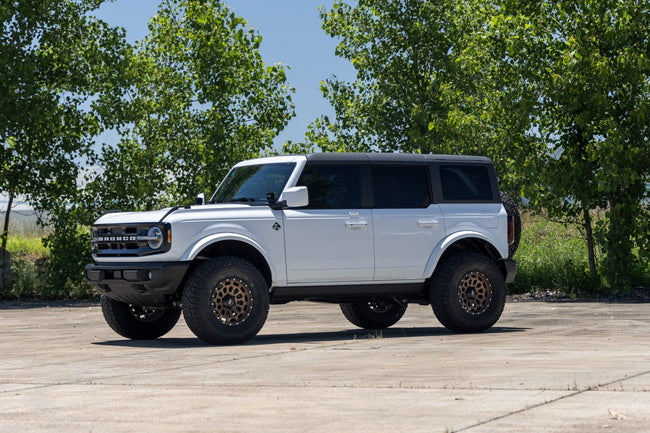 Rough Country 87 Series Wheel | Simulated Beadlock | Bronze/Black | 17x8.5 | 6x5.5 | +0mm - The Suspension Specialists