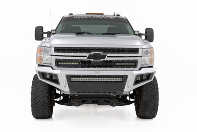 LED Light | Ditch Mount | 2" Black Pair | Amber DRL | Chevy 1500 (2007-2013)
