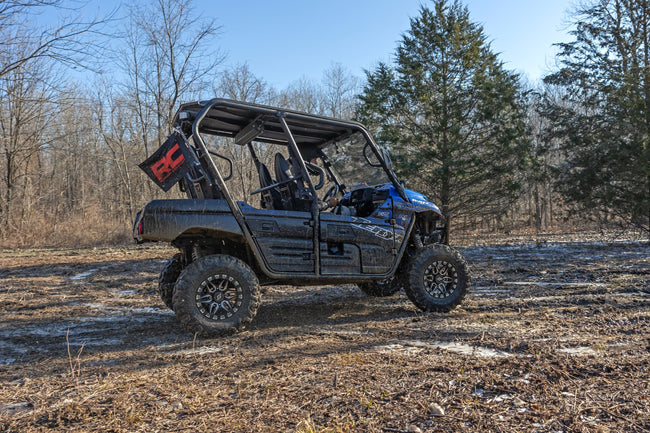 Whip Mount | Cage | 4' Multl-Color LED Whip Pair | Kawasaki Teryx4 800 - The Suspension Specialists