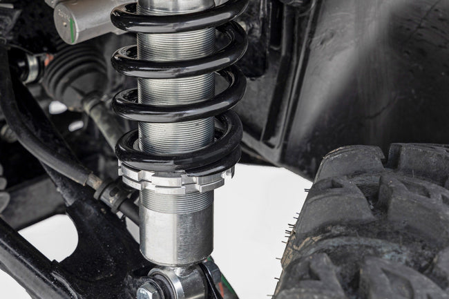 M1 Front Coil Over Shocks | Ride Height Adjust | Honda Pioneer 1000 - The Suspension Specialists