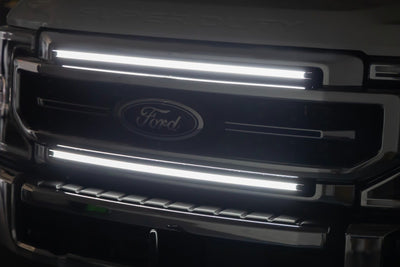 LED Light Kit | Grille Mount | 30 Inch DRL | Ford F-250/F-350 Super Duty (17-22) - The Suspension Specialists