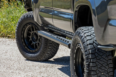 Rough Country BA2 Running Boards | Side Step Bars | Double Cab | Toyota Tacoma (05-23)