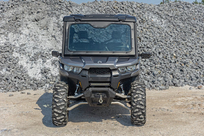 Rough Country Electric Tilt Windshield | Glass | Can-Am Defender HD 8/HD 9/HD 10 - The Suspension Specialists
