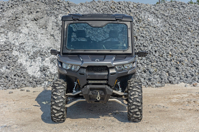 Rough Country Electric Tilt Windshield | Glass | Can-Am Defender HD 8/HD 9/HD 10 - The Suspension Specialists