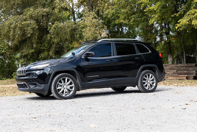 LED Light Kit | Ditch Mount | 2" Black Pair | White DRL | Jeep Cherokee KL (14-21)