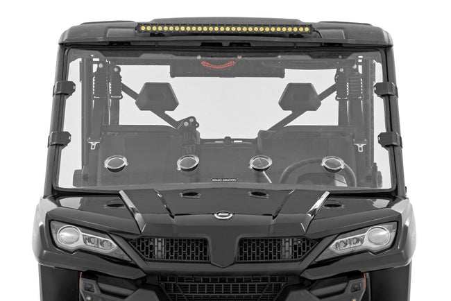 Vented Full Windshield | Scratch Resistant | CFMOTO UFORCE 1000 - The Suspension Specialists