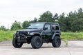 Rough Country 95 Series Wheel | Machined One-Piece | Gloss Black | 20x10 | 5x5 | -19mm - The Suspension Specialists