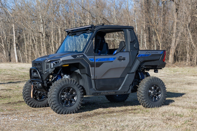 50" Single Row Light Mount | Front | Black Series | Polaris XPEDITION ADV 5 - The Suspension Specialists
