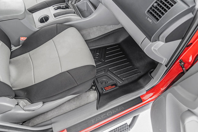 Floor Mats | Front and Rear | Double Cab | Toyota Tacoma 2WD/4WD (2005-2011)
