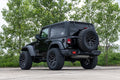 Rough Country 95 Series Wheel | Machined One-Piece | Gloss Black | 20x10 | 5x5 | -19mm - The Suspension Specialists