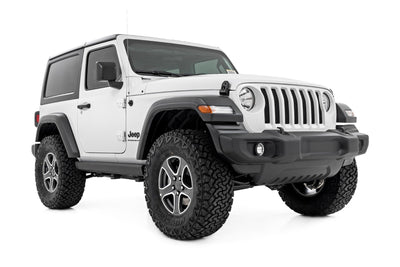 Rough Country Power Running Boards | Dual Electric Motor | 2 Door | Jeep Wrangler JL (18-25)