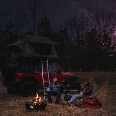 Overland Collapsible Fire Pit w/Carry Bag - The Suspension Specialists