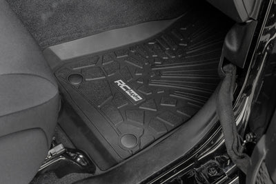 Flex Fit Floor Mats | FR & RR | 4 Door | Jeep Wrangler Unlimited 4WD (18-25)