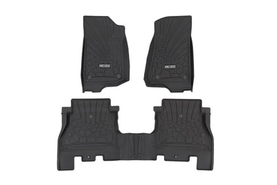 Flex Fit Floor Mats | FR & RR | 4 Door | Jeep Wrangler Unlimited 4WD (18-25)