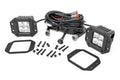 2 Inch Chrome Series LED Light Pods | Flush Mount | Amber DRL - The Suspension Specialists