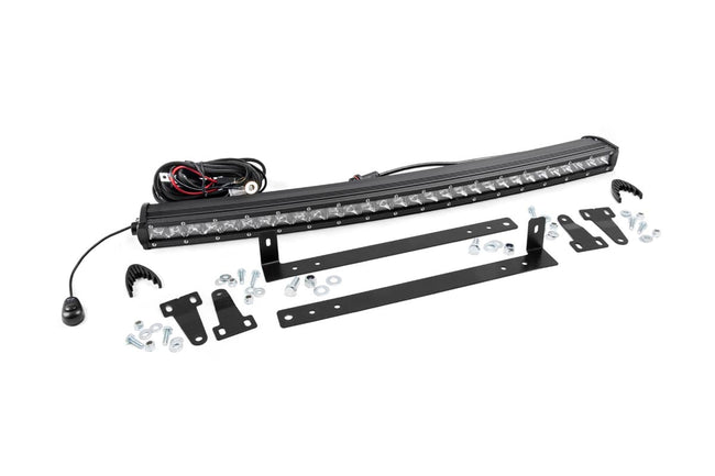 LED Light Kit | Grille Mount | 30" Chrome Single Row | Ford F-150 (09-14) - The Suspension Specialists