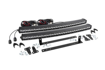 LED Light Kit | Grille Mount | Dual 30" Chrome Single Row | Ford F-150 (09-14) - The Suspension Specialists