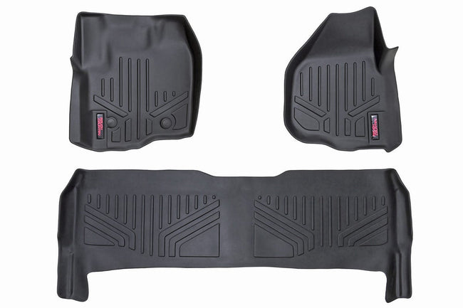 Floor Mats | FR & RR | Raised FR Pedal | Ford F-250/F-350 Super Duty (12-16) - The Suspension Specialists