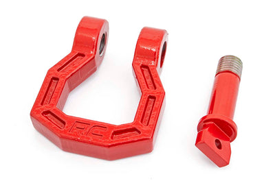 D-Ring | Forged | Pair | Red - The Suspension Specialists
