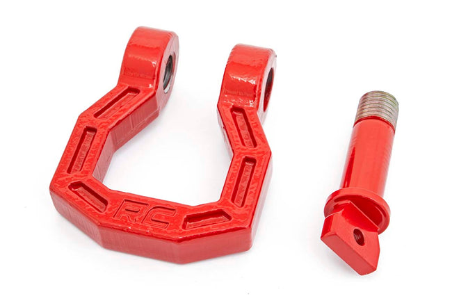 D-Ring | Forged | Pair | Red - The Suspension Specialists