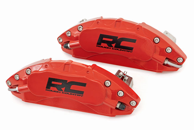 Caliper Covers | Front and Rear | Red | Toyota Tundra 2WD/4WD (2022-2025)
