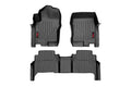 Rough Country Floor Mats | FR & RR | Crew Cab | Nissan Frontier 2WD/4WD (2008-2021)