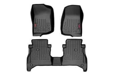 Floor Mats | FR & RR | RR Non-Lock | Jeep Gladiator JT 4WD (2020-2025)