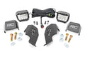 LED Light Kit | Cage Mount | 2" Chrome Pair | Wide Angle | Honda Talon 1000 - The Suspension Specialists
