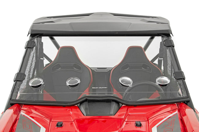 Vented Full Windshield | Scratch Resistant | Honda Talon 1000 - The Suspension Specialists