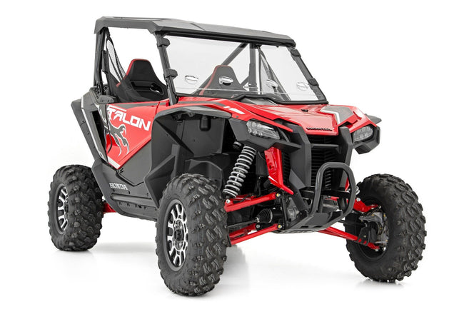 Vented Full Windshield | Scratch Resistant | Honda Talon 1000 - The Suspension Specialists