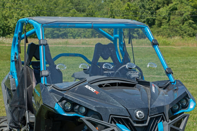 Vented Full Windshield | Scratch Resistant | Can-Am Maverick 1000R X - The Suspension Specialists