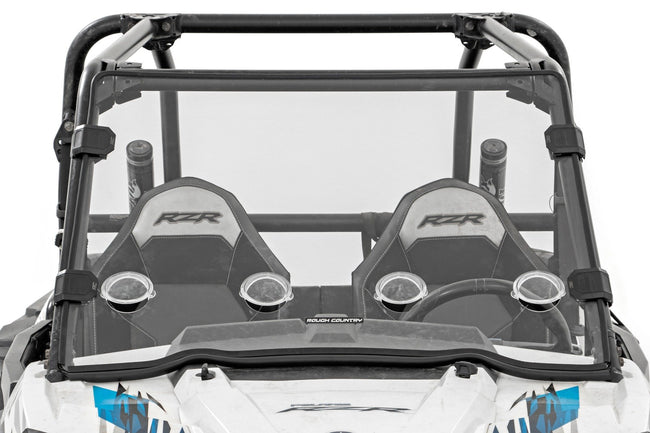 Full Windshield | Vented | Scratch Resistant |  Polaris RZR XP 1000 - The Suspension Specialists