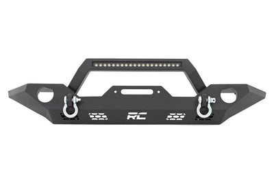 Rough Country Front Bumper | Sport | OE Fog | Jeep Gladiator JT/Wrangler JK & JL/Wrangler Unlimited 4WD