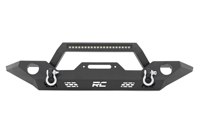 Rough Country Front Bumper | Sport | OE Fog | Jeep Gladiator JT/Wrangler JK & JL/Wrangler Unlimited 4WD - The Suspension Specialists