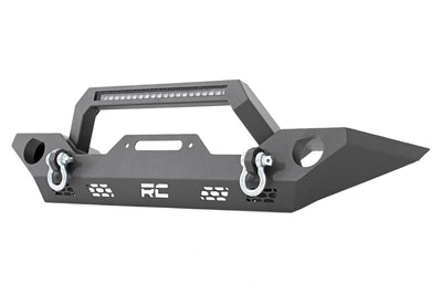 Rough Country Front Bumper | Sport | OE Fog | Jeep Gladiator JT/Wrangler JK & JL/Wrangler Unlimited 4WD