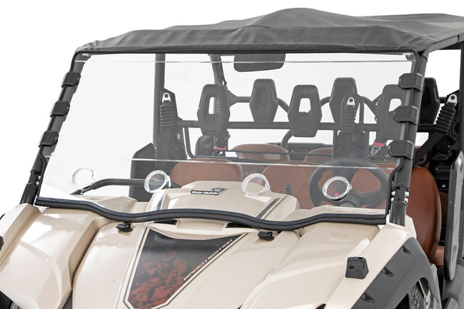 Vented Full Windshield | Scratch Resistant | Yamaha Viking 700 - The Suspension Specialists