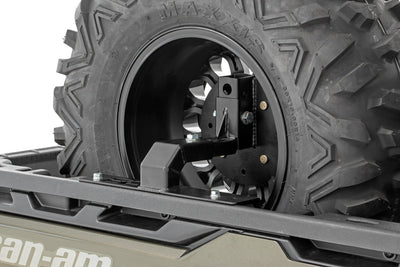 Spare Tire Carrier | Bed Side Mount | Multiple Makes & Models (Can-Am/Polaris) - The Suspension Specialists