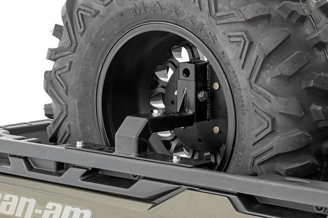 Spare Tire Carrier | Bed Side Mount | Multiple Makes & Models (Can-Am/Polaris) - The Suspension Specialists