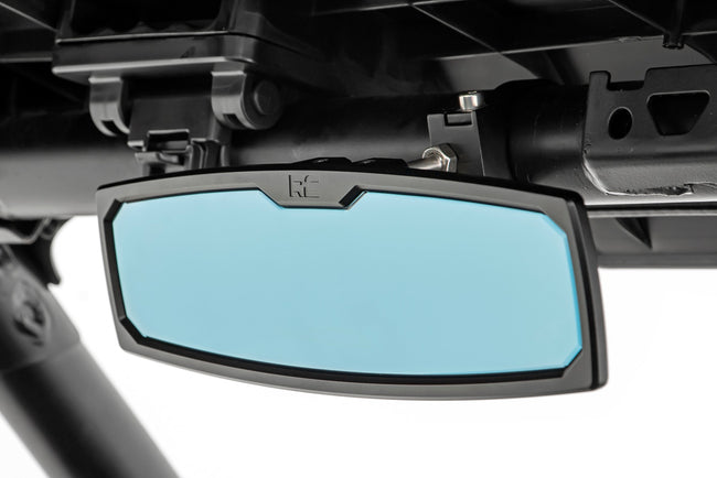 UTV Aluminum Rear View Mirror | Dome Light| 12" | 1.75-2" Mount - The Suspension Specialists