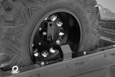 Spare Tire Carrier | Bed Side Mount | Multiple Makes & Models (Can-Am/Polaris) - The Suspension Specialists