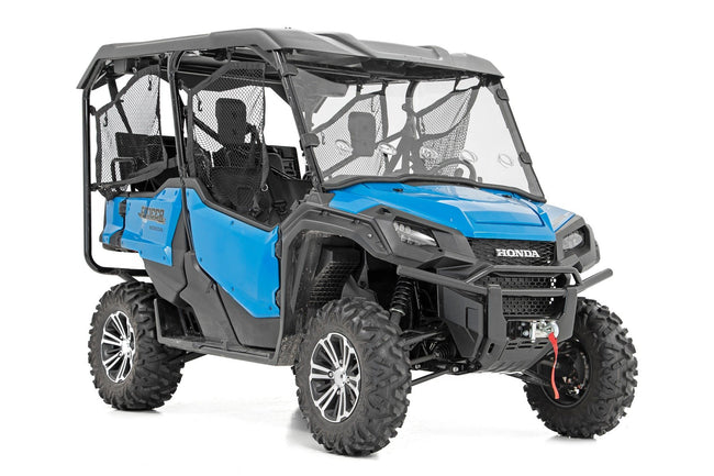 Vented Full Windshield | Scratch Resistant | Honda Pioneer 1000 - The Suspension Specialists