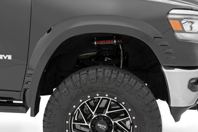 Rough Country Fender Flares | SF1 | PS2 Bright Silver | Ram 1500 2WD/4WD (2019-2024)