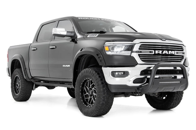 Rough Country Fender Flares | SF1 | PXJ Diamond Black | Ram 1500 2WD/4WD (2019-2024)