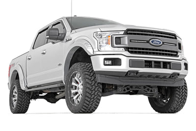Rough Country Fender Flares | SF1 | FM Ford Performance Blue | Ford F-150 2WD/4WD (18-20) - The Suspension Specialists