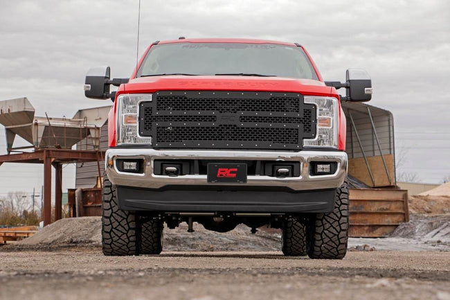 Mesh Grille | Ford F-250/F-350 Super Duty 2WD/4WD (2017-2019) - The Suspension Specialists