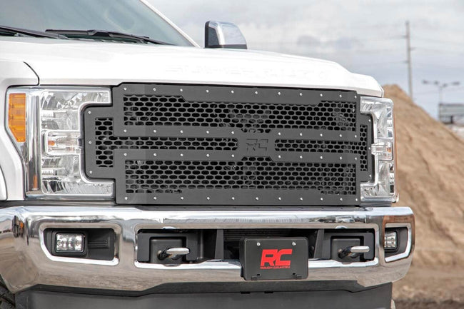 Mesh Grille | Ford F-250/F-350 Super Duty 2WD/4WD (2017-2019) - The Suspension Specialists