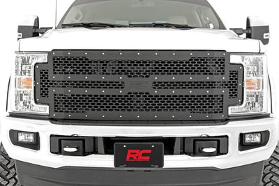 Mesh Grille | Ford F-250/F-350 Super Duty 2WD/4WD (2017-2019) - The Suspension Specialists