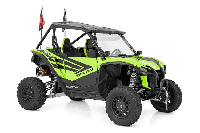 Whip Mount | Bed |  4' Multl-Color LED Whip Pair | Honda Talon 1000 - The Suspension Specialists