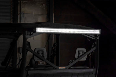 LED Light Kit | Cab Mount | 50" Black Dual Row | Can-Am Defender MAX HD10 - The Suspension Specialists